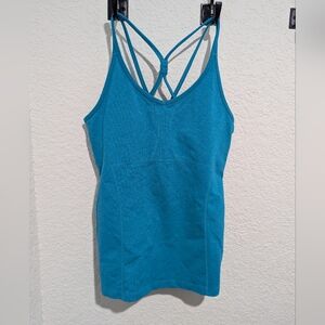 Athleta Turquoise Strappy Tank